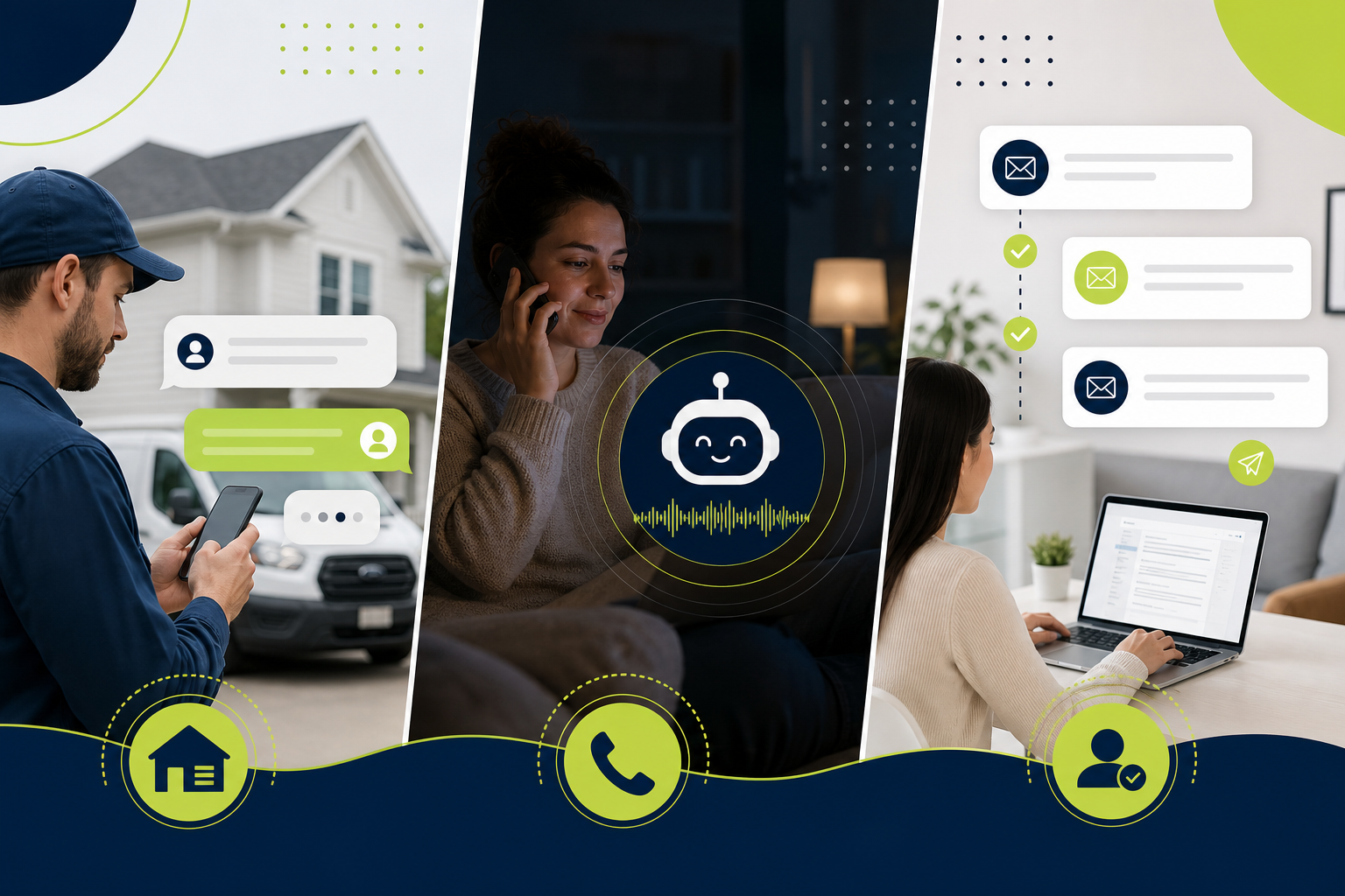 Real-world AI workflow examples for lead follow-up, voice agents, and customer onboarding